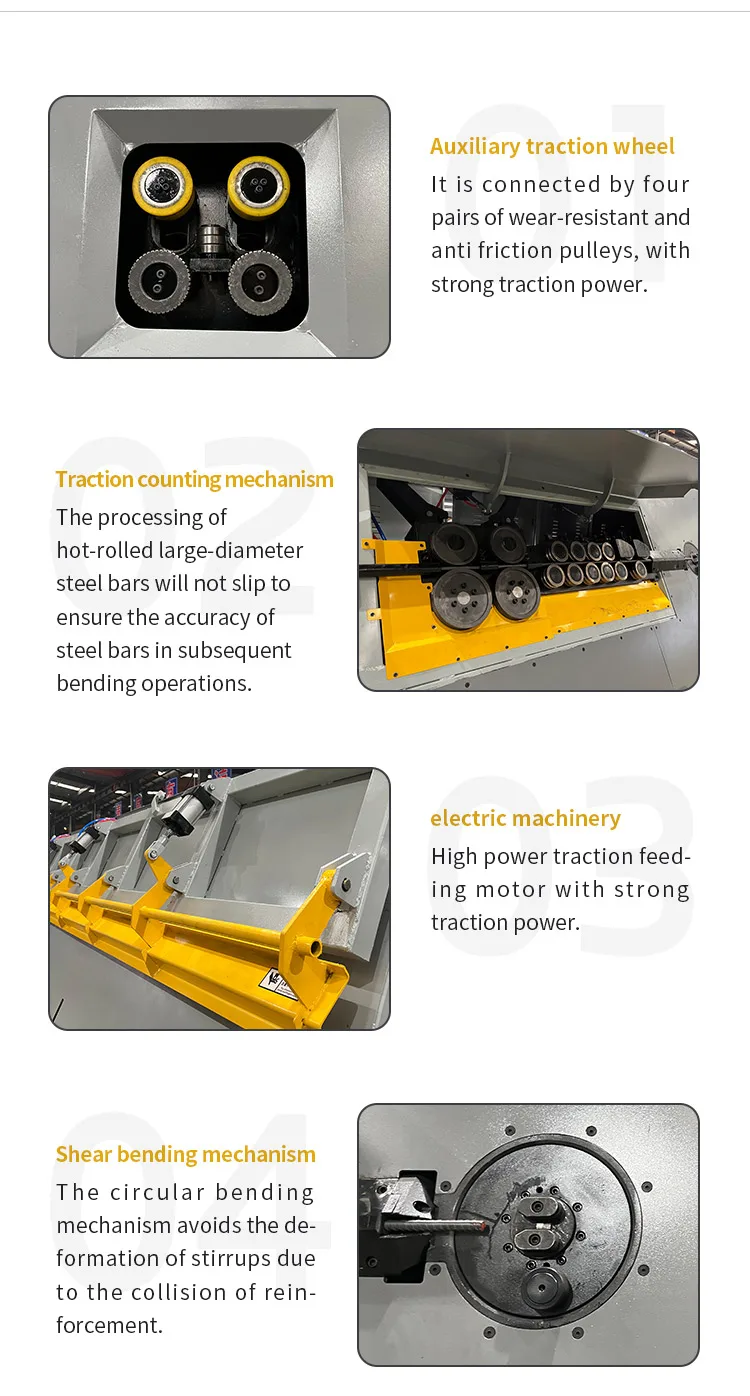 product china manufacturer large  press brake   high speed automatic steel bar cutting and bending machine price-60