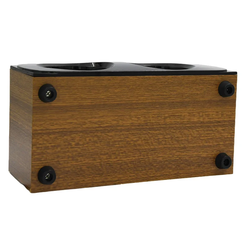 LAPOP A58 Brown Wooden Single Box Paint Process Speaker Full Stereo Fashion  Desktop Speaker