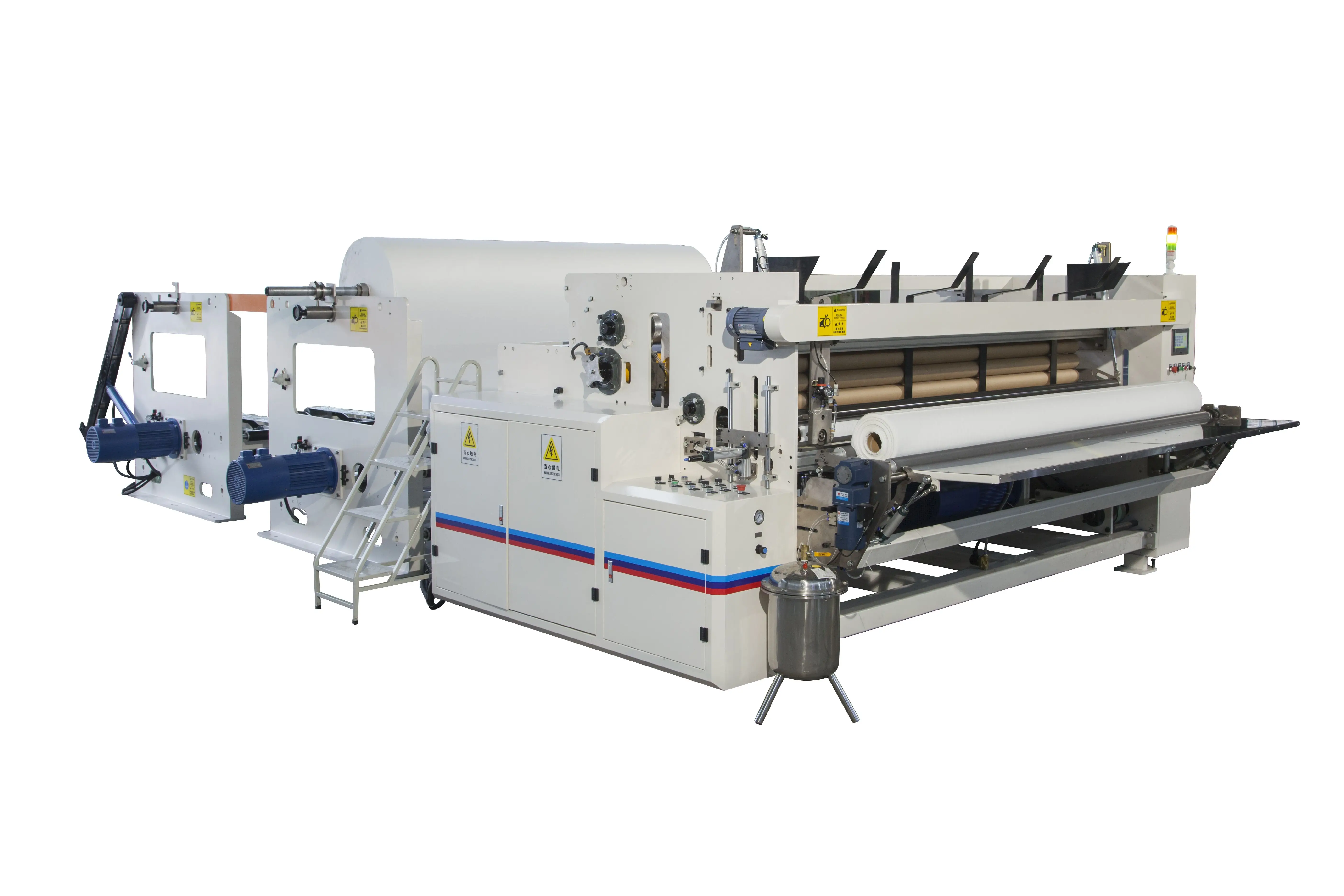 Full Automatic Toilet Paper Making Machinery Efficient Paper Product Manufacturing Equipment