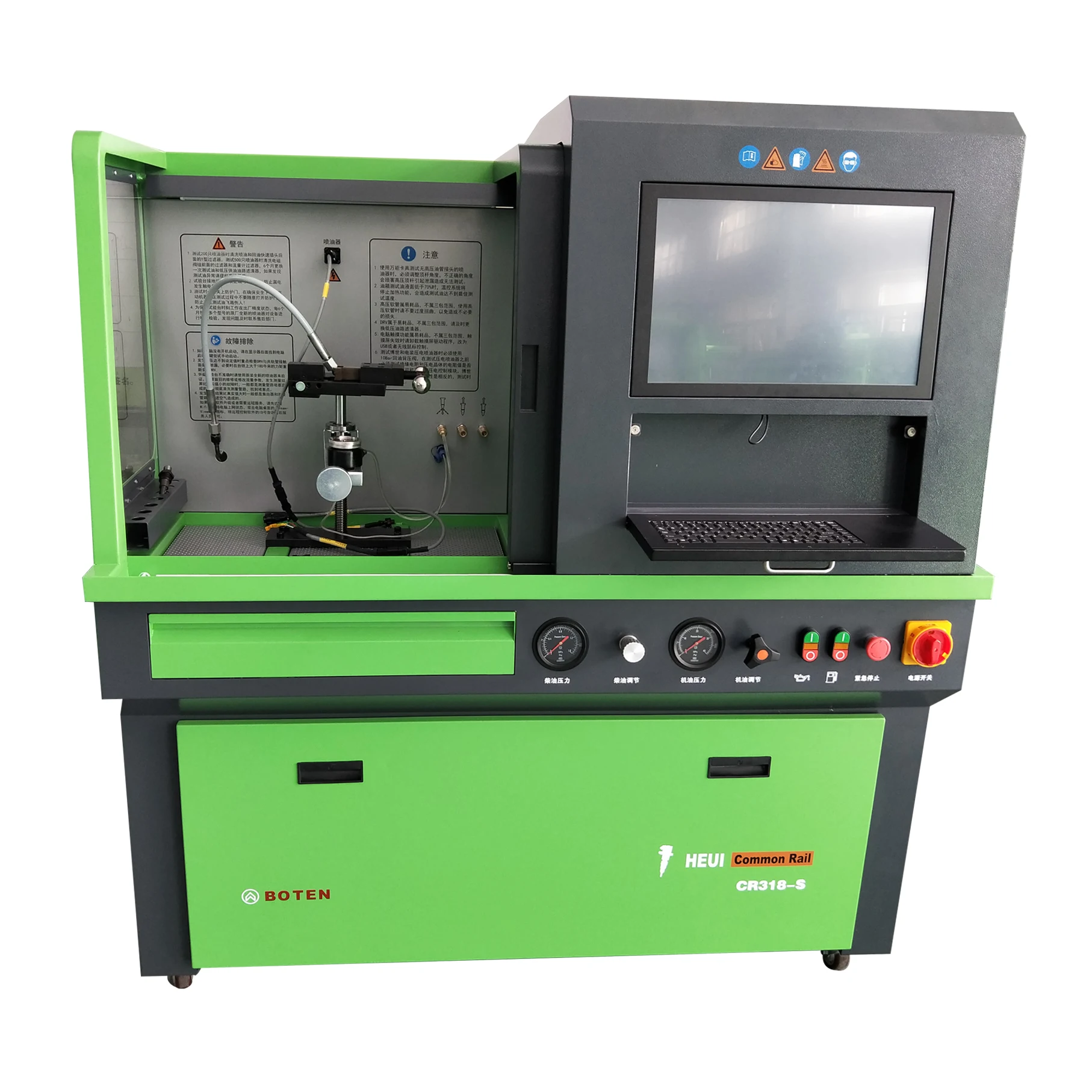 Common Rail System Cr Test Bench Cr318s Diesel Injector Tester Heui ...