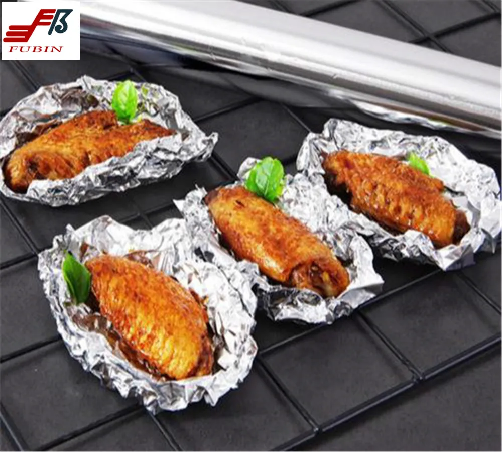 Heat Resistant Wrap Kitchen Cooking Aluminum Foil Roll Chocolate Wrappers Food Grade