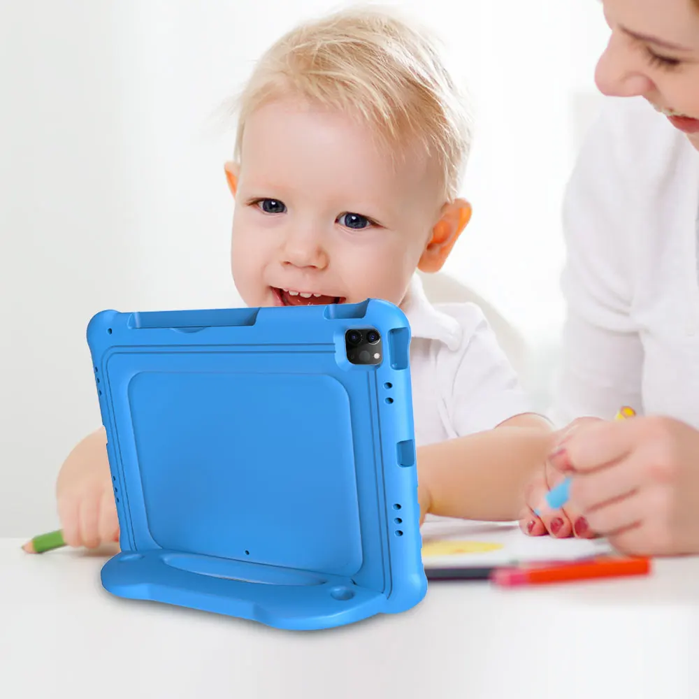 Laudtec Kids Use Eva Tablet Cover for ipad Air 11 Pro 13 2025 Mini 6 7 8 Shockproof Back Cases Lightweight Stand Shell Pbk339