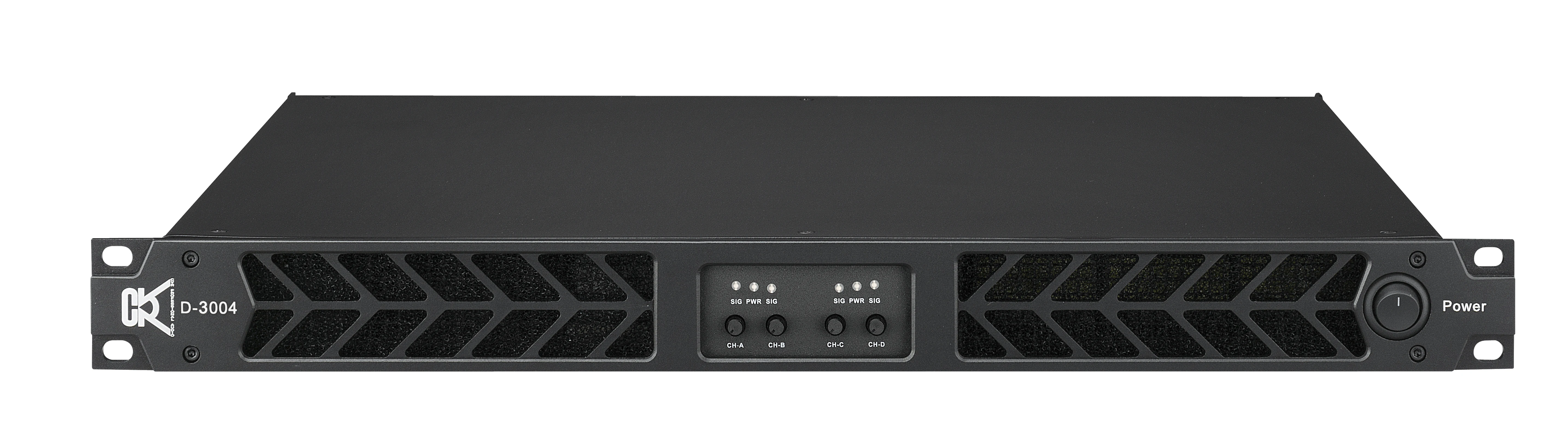 Latest  CVR Audio D3004  High  Output 3000W 4 Channels Power Amplifier