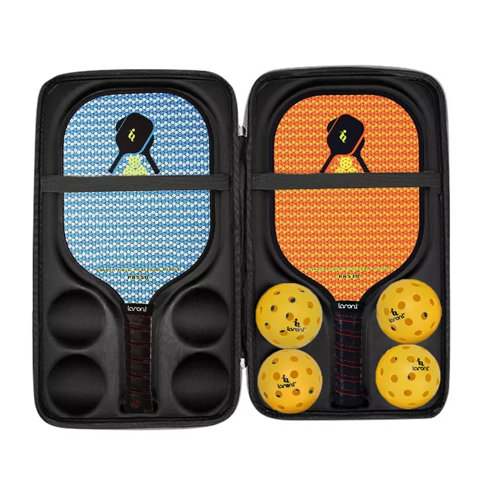 Maxsong изготовленным на заказ логосом углеродное волокно Премиум Pickleball ракетка затвора графита для пчелиных сот Pickle мяч ракетки