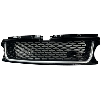 2010 for Land Rover for Range Rover Sport Grille All Black Silver Bar High Quality ABS Plastic New Condition Car Grills