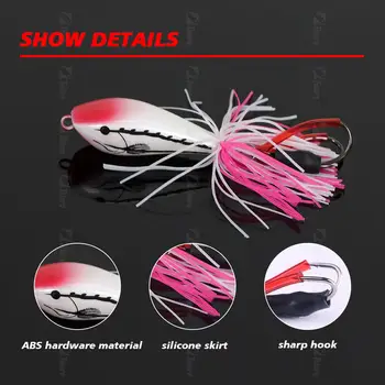 9cm 9g ABS Plastic Luya Lure Duckweed Frog Topwater Bait for Pike & Sea Bass Fishing Tackle – Popper – view 3