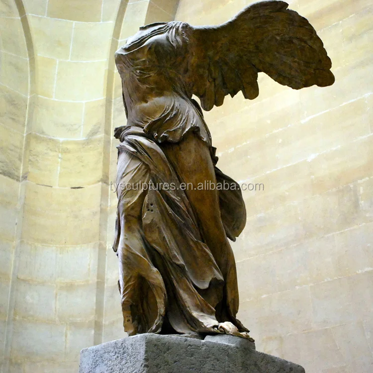 World Famous Antique Stone Marble Angel Headless Statues Classic Vitcory Sculpture for Sale