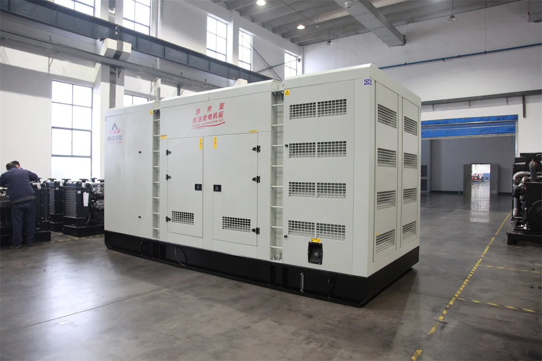 100kw 200kw300kw open frame type, silent box type, container type KANGWO engine diesel generator set details