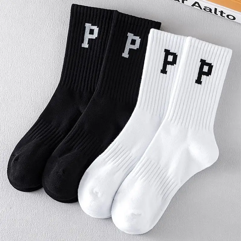 Men's pure cotton autumn and winter stockings, deodorized men's and ...