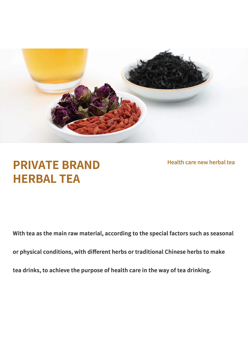 Natural Fermentation Organic Mixing Tea Kidney Hair Growth Male