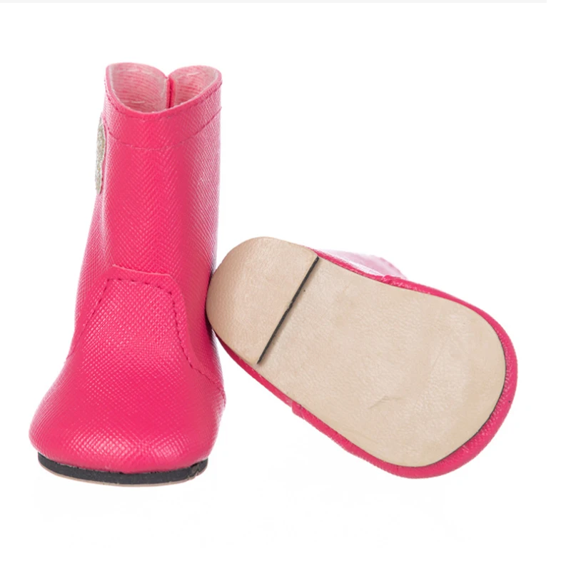 Venta caliente 18 pulgadas zapatos de muñeca accesorios American Girls Doll  45cm vestir botas de invierno zapatos de muñeca al por mayor