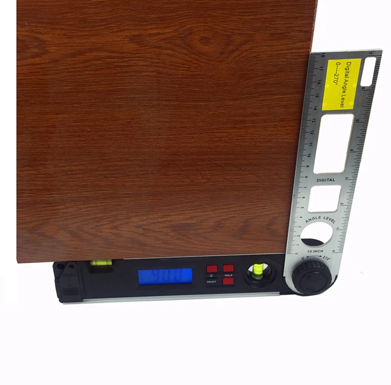 Digital Calibrated Protractor Inclinometer Mini Angle Finder Spirit Level Aluminum Digital Angle Meter