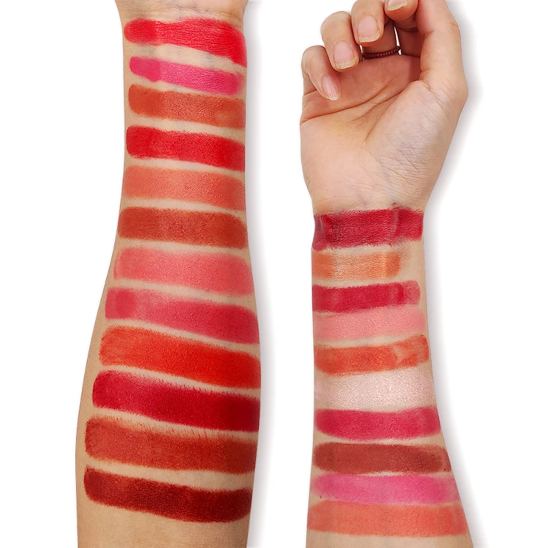 Waterproof Buildable Blusher High Color Rendering Lightweight Coverage Cream Blush Stick Makeup details