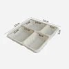 4-grid tray
