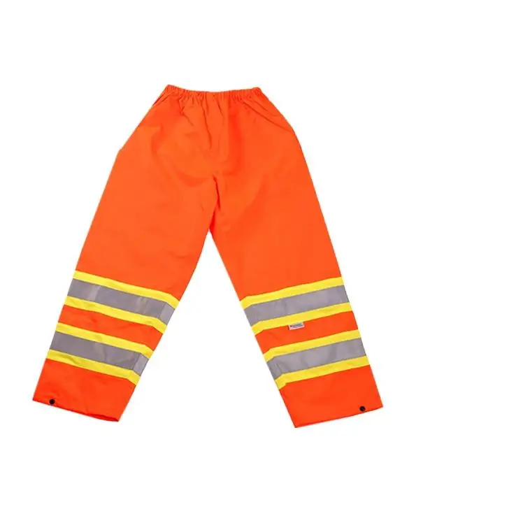 Hot Sale High Visibility Uniform Reflective Elastic Safety Pants With