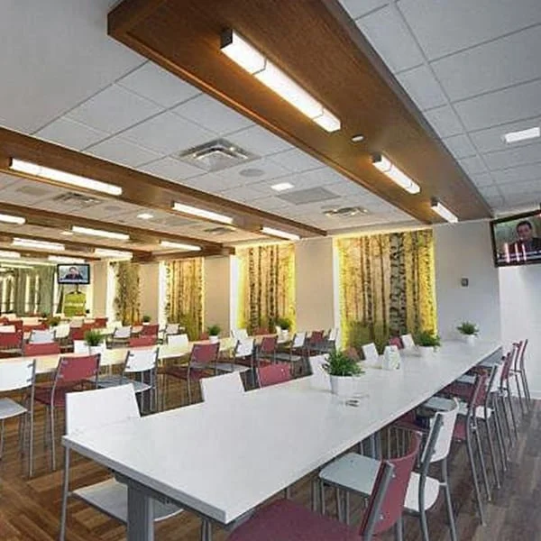 New Product Three Sides Illumination with Acrylic Lens Custom Design Direct LED Linear Pendant Light
