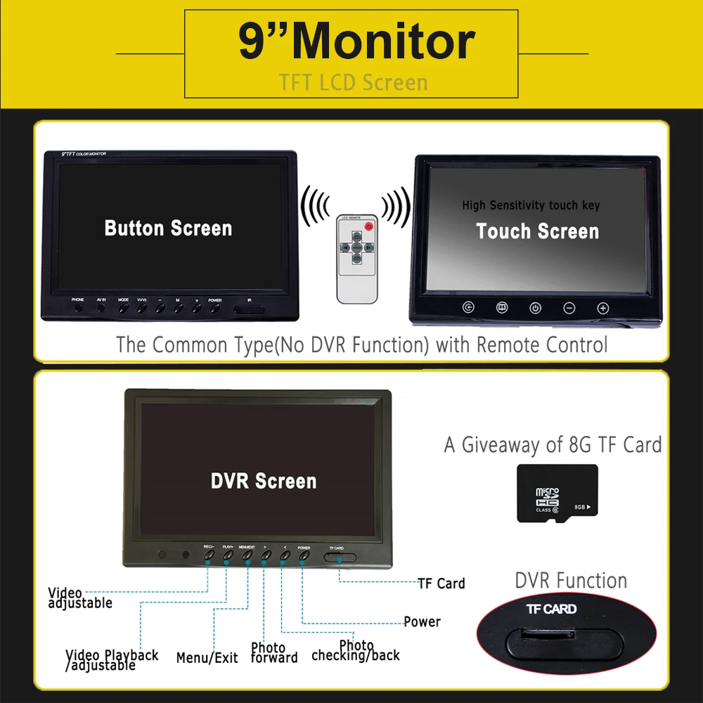 Drain Pipe Inspection Camera 9inch HD1080P Screen 17mm Sewer Camera from China Manufactory