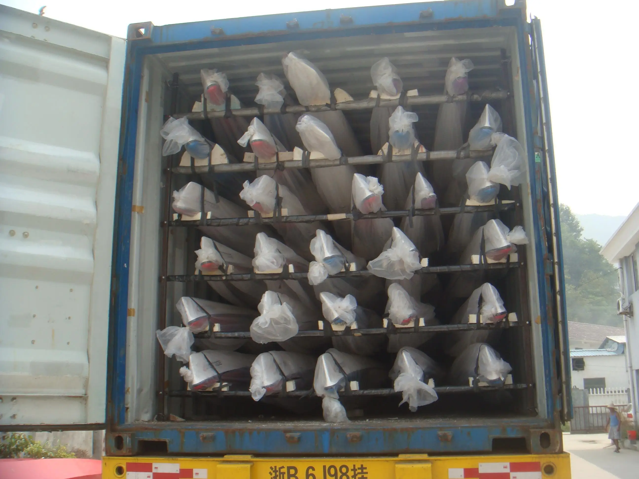 Carbon Fiberglass Oc1single 1 Man Outrigger Canoe Aocra Surfing Canoe