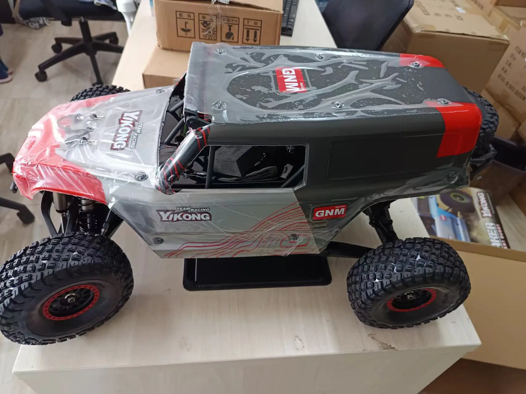 4x4 1/7 RC veicoli 4WD telecomando modello di auto YIKONG YK4073 TB7