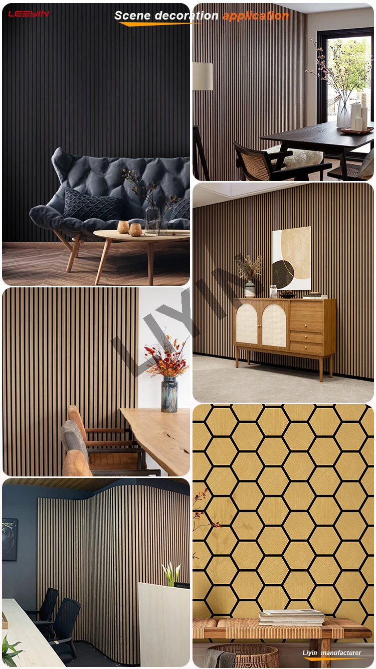 Picture of Acoustic Wood Slat Panels - Modern Interior Design Solutions