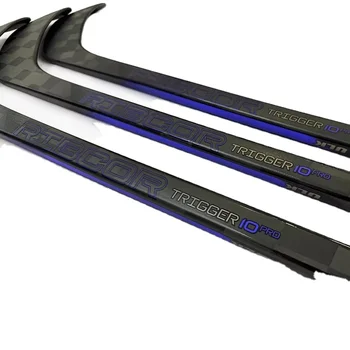 100% Carbon Fiber Eco-friendly Made in China Hockey Sticks, Excellent Equipment to Help the Game