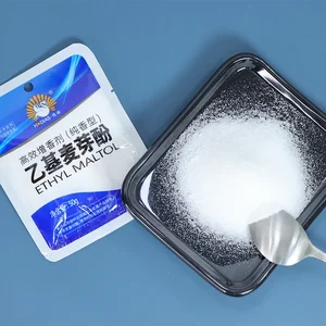 99.5% High Purity Ethyl Maltol Powder Flavor Enhancer and Food Additive for Baking Products with Addictive Flavoring Agents