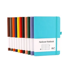 Hot sale PU notebook dotted stitch A5 hardcover dotted notebook custom dotted notebook