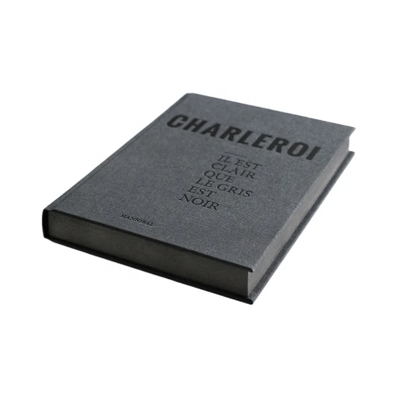 Custom High Quality A4 Size Hardcover Book Printing Fabric Cloth Book Cover Printing Book Services