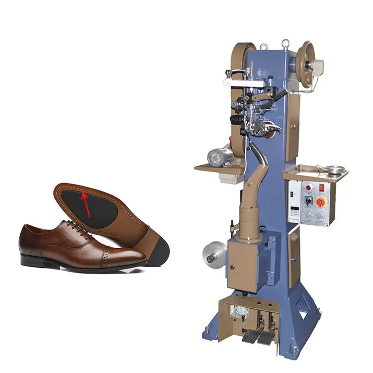 Industrial High-Speed Walking Foot Single Needle Motor Outsole Stitching Inseam Machine Stitcher for Shoe Manufacturing Plant