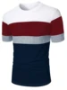 Blanco - Rojo Vino - Gris - Azul Marino