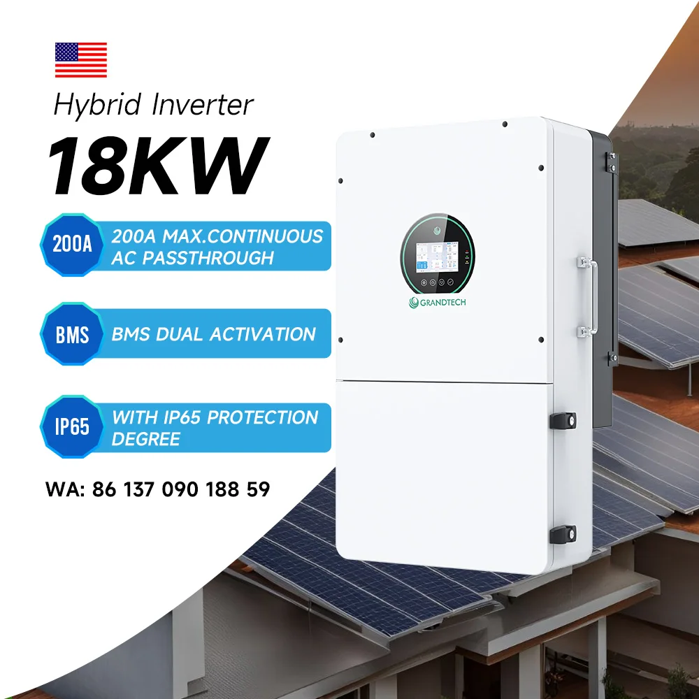 Grandtech SRNE 스플릿 페이즈 태양광 인버터, 오프그리드, 16kW, 18kW, 10kW, 12kW, SPF 48VDC 인버터, 15kW 하이브리드 인버터 가격