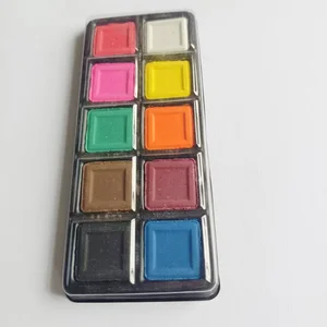 best selling  High Quality 10 Colors Solid watercolor set