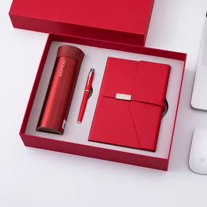 Eco-Friendly Daily Use Set Reusable Coffee Cup A5 Journal with 100 Loose-Leaf Pages Natural Pen-Fabric Cover