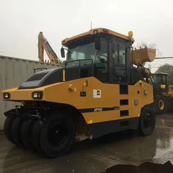 Новый шинный ролик XP163 16 тонн пневматический дорожный каток с запасными частями