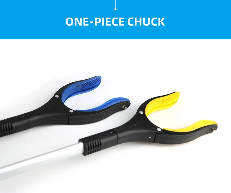 Wholesale Folding Litter Picker Gripper Long Handle Garbage Picker Garbage Collector Aluminium