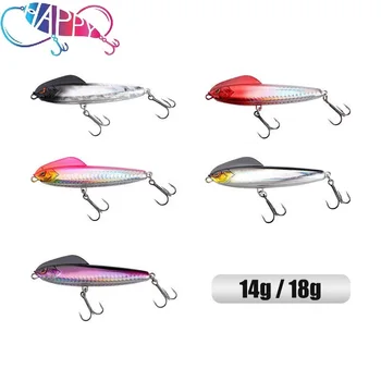 14g 18g Sinking Pencil Lures Freshwater Saltwater Slow Sinking Swimbait Treble Hook Bass Redfish Long Casting Pencil Lure – Soft Lure – view 5