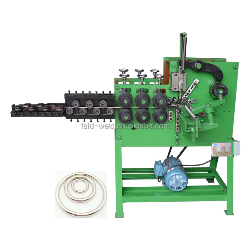 SS Loop Iron Ring Making Machine