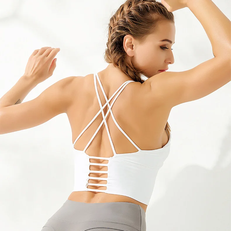 backless yoga top