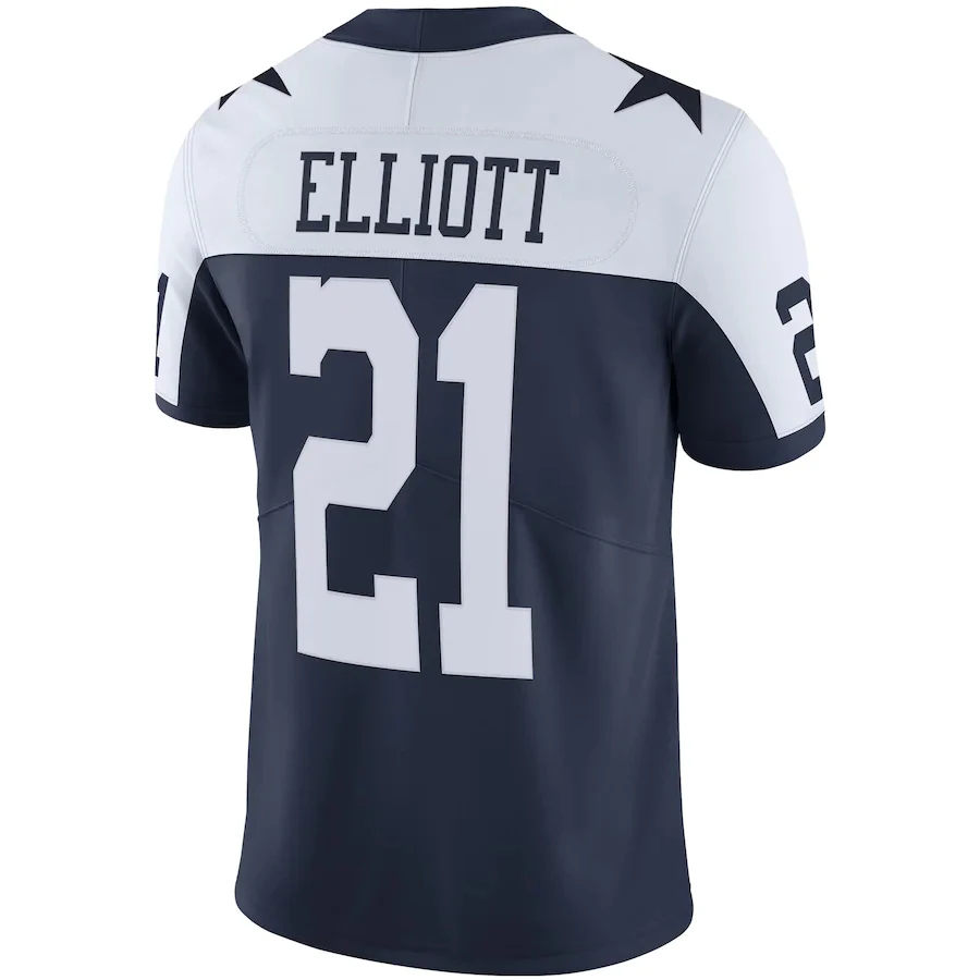 Ezekiel Elliott #21 Dallas Cowboys Traded Player Jersey White Sz XL