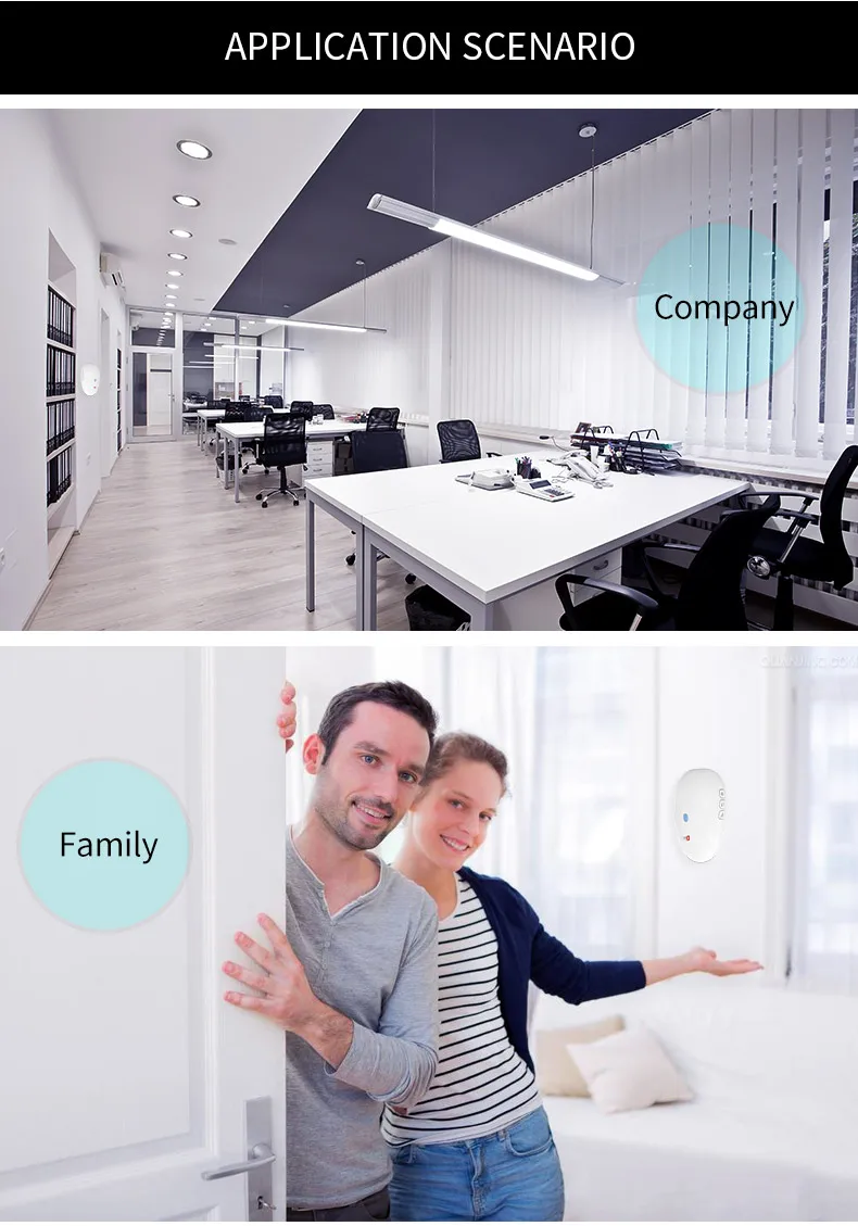 Kerui smart wireless doorbell with receiver waterproof 57 ringtones chime UK EU US Plug ring door bell