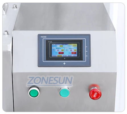 ZONESUN ZS-GTRP2 Semi-automatic Rotor Pump Paste Filling Machine With 2 Heads