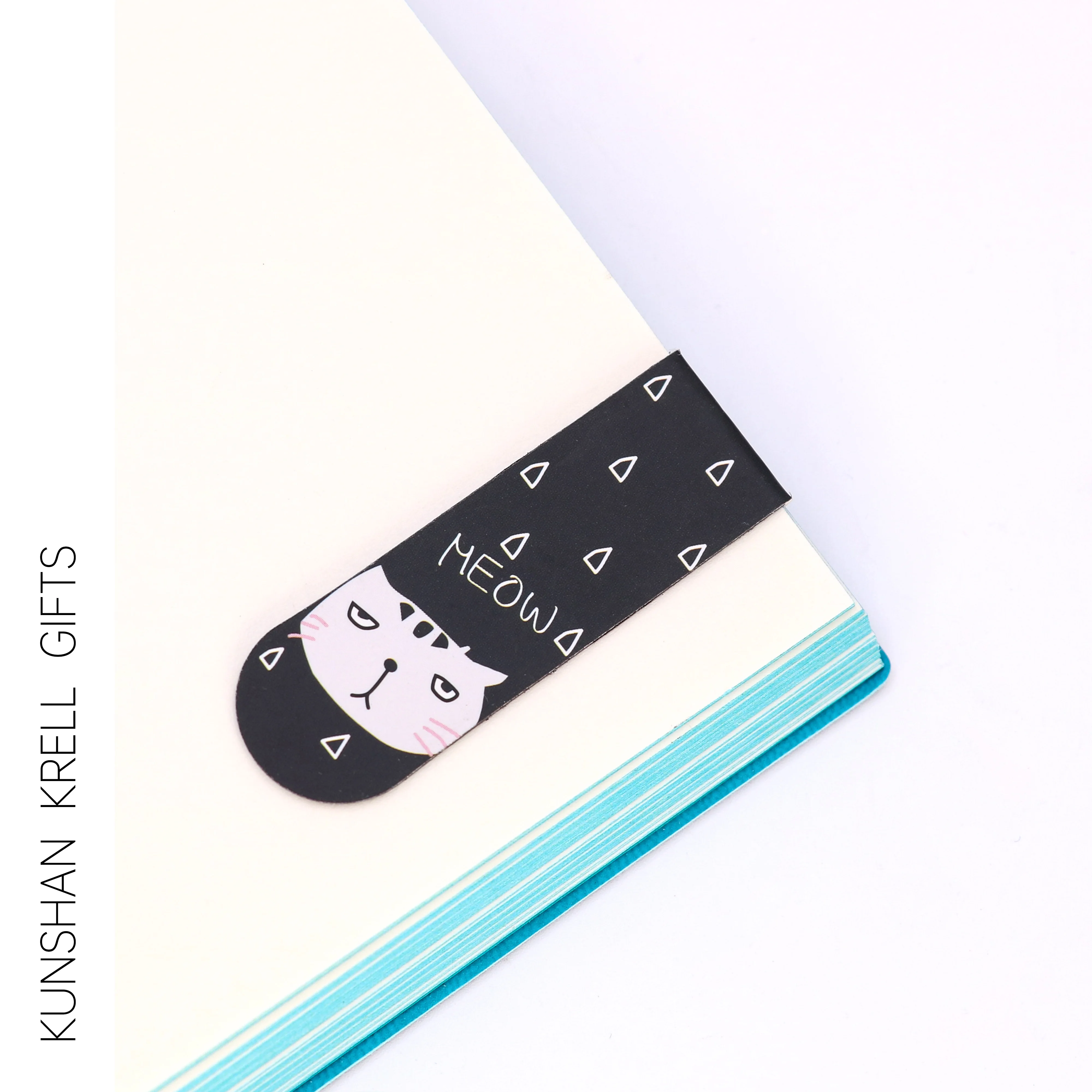 Kunshan Krell Customized Wholesale Magnet Bookmarks Printed logo Advertising Gifts Magnetic Bookmark Custom