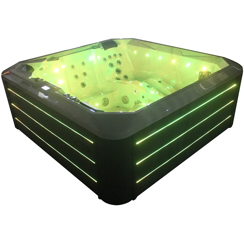 Deluxe Europe Balboa Control 140 Jets Whirlpool Outdoor Spa Hot Tub Jacuzzis Function