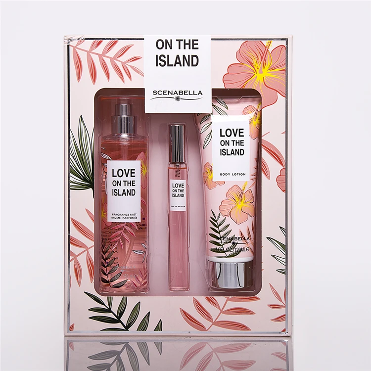 Sg0017 Scenabella Love On The Island 3 Pcs Perfume For Women Set Buy Perfume For Women Product On Alibaba Com