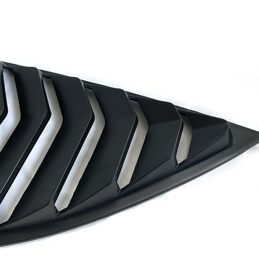 product matte black car side window louver for chevrolet chevy camaro 2010   2015 2011 2012 2013 2014 modified abs quarter decoration-8