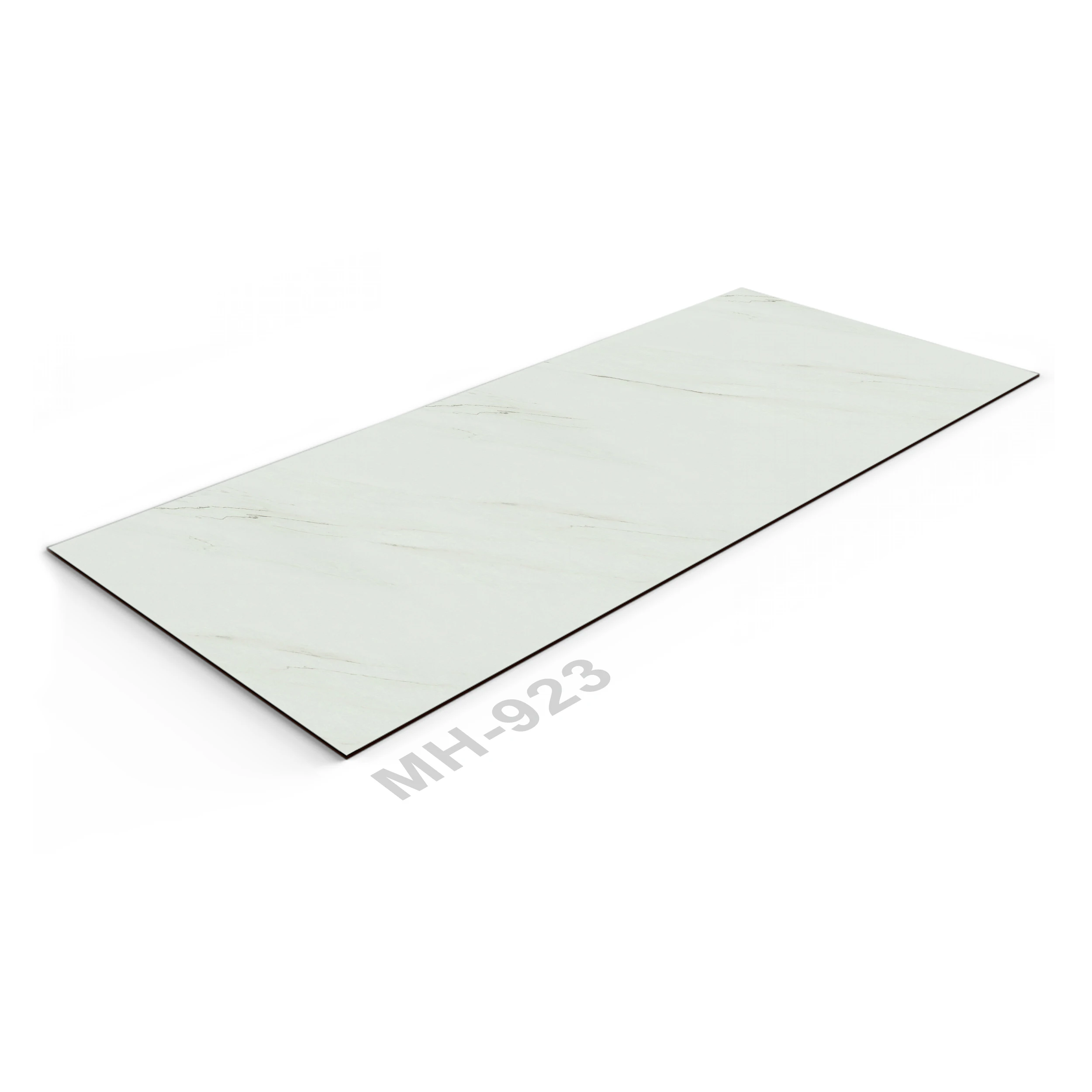 Interior Decoration Nano Bamboo Fiber Cladding PVC Marble Glossy/Matte 9mm Solid Waterproof Eco-Friendly Wall Panels