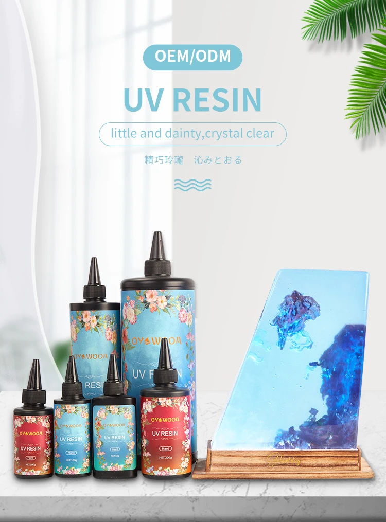 Uv Resin Transparent Ultraviolet Solar Quick 1min Curing Epoxy Resin
