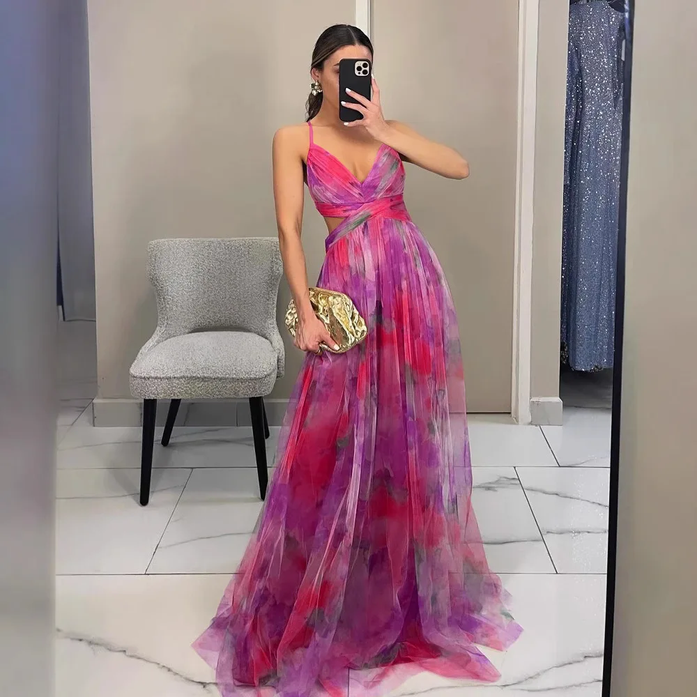 party dress summer 2025 Pink Middy Dress For Party 2025 Women Luxury Chic Prom Midi Dresses Summer Fashion