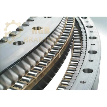 High load bearing capacity three-row roller slewing ring bearing for heavy machinery equipment manufacturer