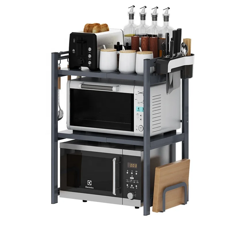 Scaffale Per Forno A Microonde A 2 Livelli Forniture Per Cucina Stoviglie  Scaffale Per Microonde - Buy Portaoggetti E Rack,Scaffale Di Stoccaggio  Della Cucina,Forniture Per Cucina Con Ripiano Per Forno A Microonde
